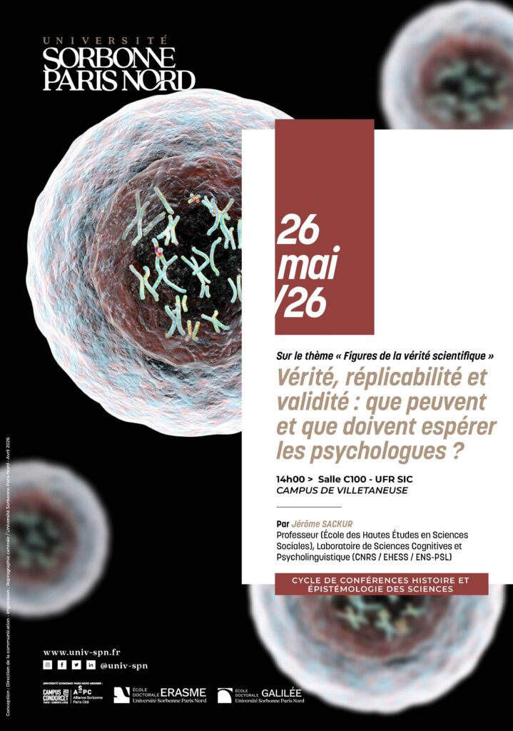 Cycle histoire et épistémologie des sciences